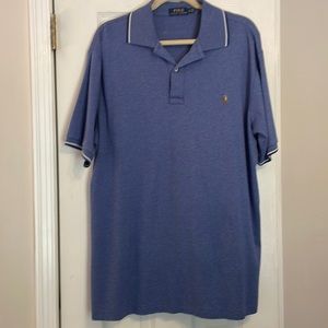 NWOT Men's Heather Blue Large Tall Polo Ralph Lauren
Polo with Brown Horse